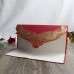 Pocket Fold Wedding Invitation Chinese Style Foil Printing Customized 